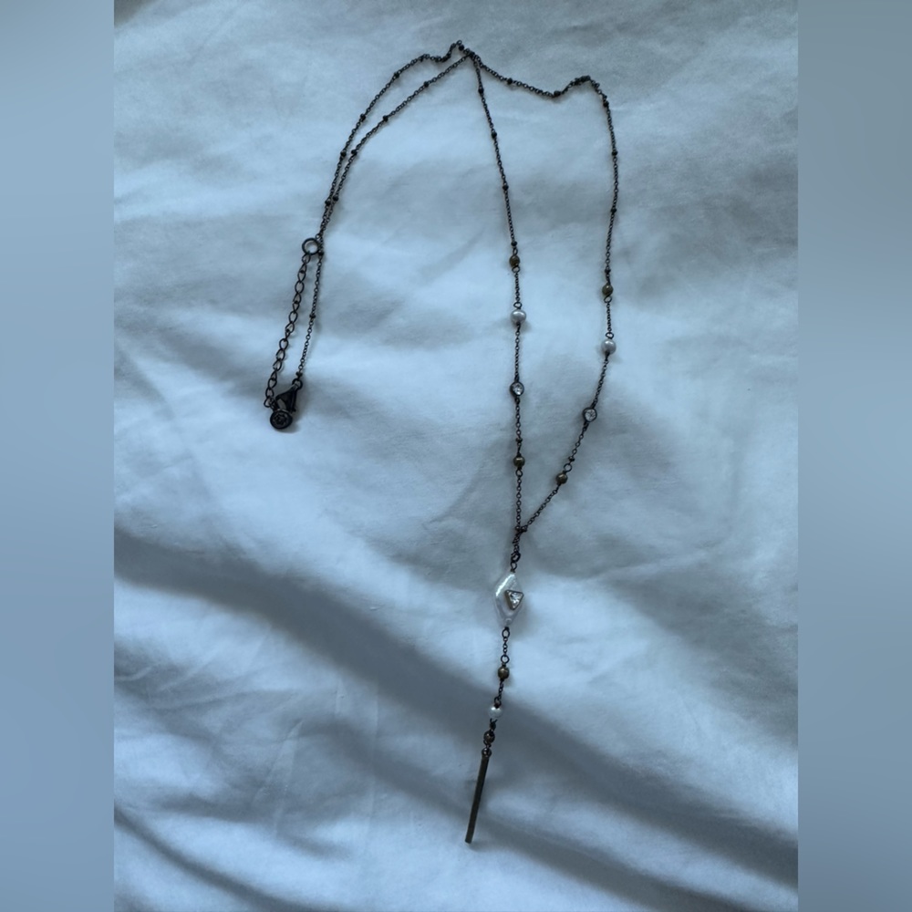 Pearl and Chain Neckalace